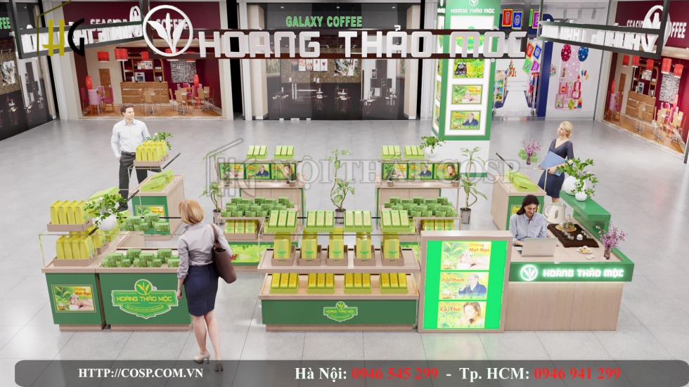 Kiot trà thảo mộc - Công ty TNHH Hoàng Thảo Mộc